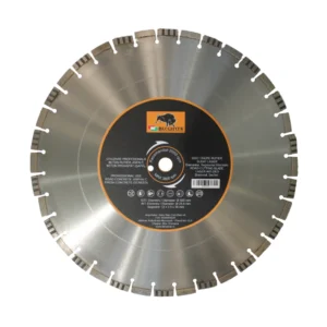 Disc Bisonte diamantat segmentat alternativ, beton rutier, asfalt si beton proaspat (sapa), D=400mm
