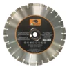 Disc Bisonte diamantat segmentat alternativ, beton rutier, asfalt si beton proaspat (sapa), D=500mm