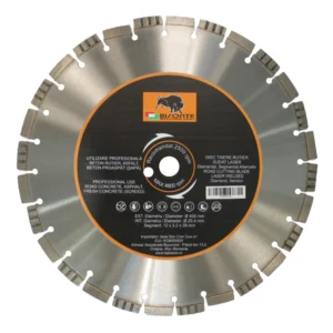Disc Bisonte diamantat segmentat alternativ, beton rutier, asfalt si beton proaspat (sapa), D=500mm