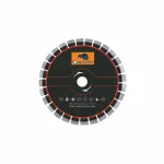Disc Bisonte diamantat segmentat alternativ, beton rutier, asfalt si beton proaspat (sapa), D=500mm