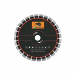 Disc Bisonte diamantat segmentat alternativ, beton rutier, asfalt si beton proaspat (sapa), D=400mm