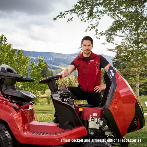 Tractoras de tuns gazon SOLo by AL-KO T24-125.4 HD V2 SD - Image 9