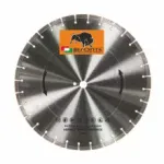 Disc Bisonte diamantat segmentat silentios, pentru caramida, beton, marmura, granit, D=250mm