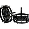 ProGARDEN Set roti metalice 440x180, manicot cu flanse, hex 23mm