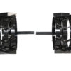 ProGARDEN Set roti metalice 440x180, manicot cu flanse, hex 23mm
