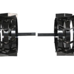 ProGARDEN Set roti metalice 440x180, manicot cu flanse, hex 23mm