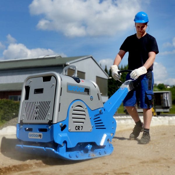 Placă compactoare reversibilă Weber CR 7 Hd, motor Honda GX 390, 397 kg - Image 2