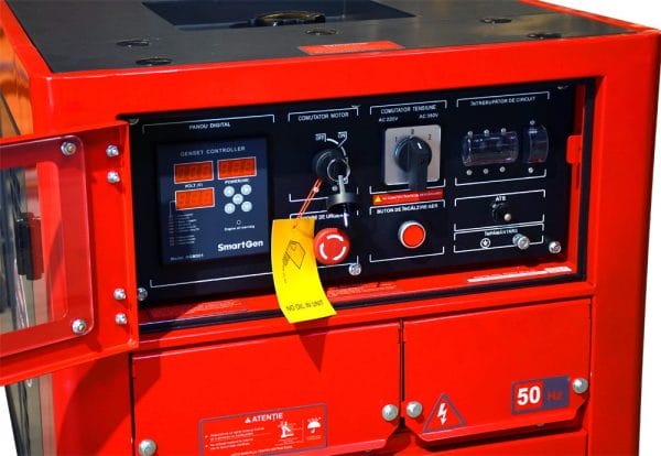 Generator de curent diesel ROTAKT RODE12000QT trifazat AVR 9.5 kW pornire electrica - Image 4