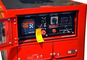 Generator de curent diesel ROTAKT RODE12000Q monofazat invertor AVR 9.5 kW pornire electrica | Travandi.ro