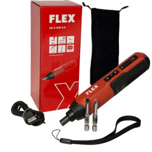 Surubelnita Flex SD 5-300 4.0 C, cu acumulator Li-ion 4.0 V, 300 rot/min, cuplu maxim 5 Nm | Travandi.ro