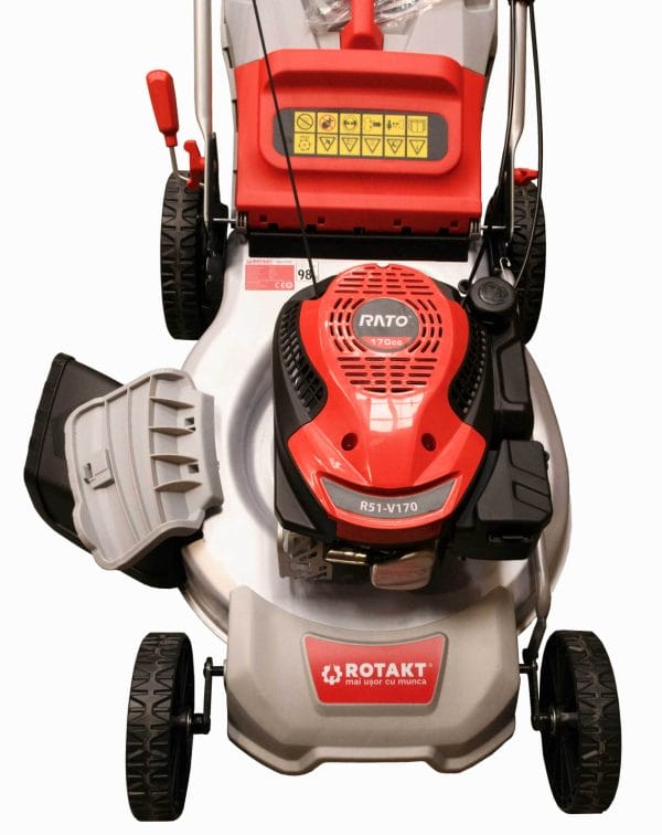 Masina de tuns gazon ROTAKT R51-V170 Benzina 3.8 CP 50 cm cos 60 l - Image 9