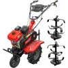 Motocultor ROTAKT Centaur RO81R Benzina 7 CP latime 90 cm + Kit de capotare