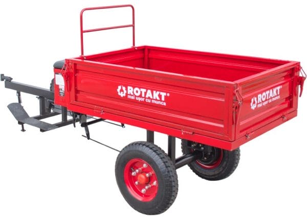 REM300S Remorca agricola capacitate incarcare 300 Kg, roti  4.00-8 - Image 2
