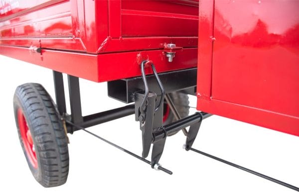 REM300S Remorca agricola capacitate incarcare 300 Kg, roti  4.00-8 - Image 8