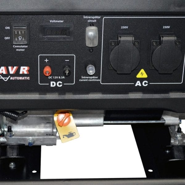 Generator de curent benzina ROTAKT ROGE3000 monofazat AVR 3 kW - Image 4