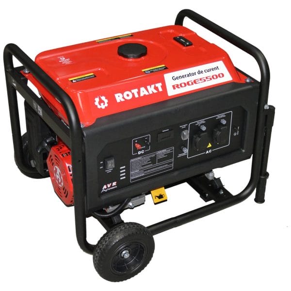 Generator de curent benzina ROTAKT ROGE5500 monofazat AVR 5,5 kW