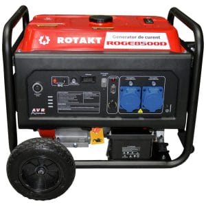 Generator de curent benzina ROTAKT ROGE8500D monofazat AVR 8,5 kW ATS inclus | Travandi.ro