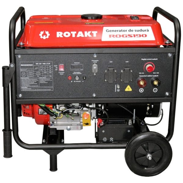 Generator de curent benzina ROTAKT ROGS190 monofazat 3,9 kW - Image 2