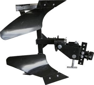 Plug de arat reversibil pentru motocultor, cu doua trupite, Rotakt