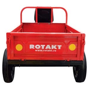 Remorca motocultor Rotakt REM500, capacitate maxim 500 kg, basculabila | Travandi.ro