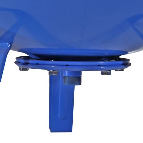 Vas de expansiune vertical Wassertechnik WTH500VMBLUE, apa rece, volum 500 l, presiune max.10 bari, cu suport, manometru - Image 4