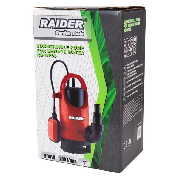 Pompa submersibila RAIDER RD-WP68 900 W 250 l/min refulare 8,5 m - Image 2