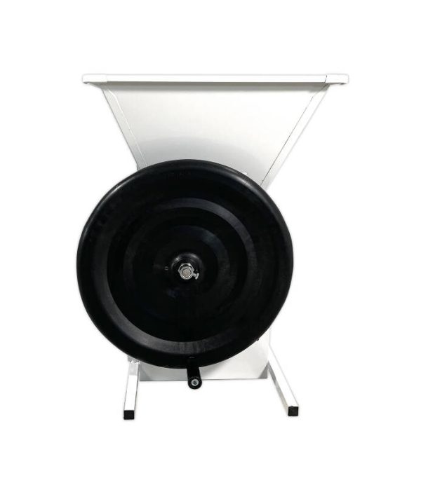 Zdrobitor desciorchinator struguri Enoitalia ENO 3 smalto manual cuva si carcasa din tabla smaltuita, cuva cu valturi, productivitate 300-500 kg/h - Image 4