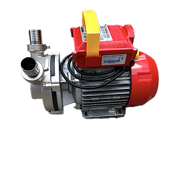 Electropompa Novax 30 B 95C, inox, pentru transvazare lichide alimentare fierbinti, bere, lapte, suc, vin - Image 2