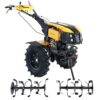 ProGARDEN Campo 1273 Alpine V2, motocultor 12CP, 2+1 trepte, 2+2+1 freze, roti 6.00-12, diesel, EU V, pornire electrica, 2 prize putere