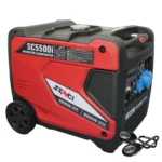 Generator de curent benzina SENCI SC5500iE monofazat invertor AVR 6 kW pornire electrica ATS optional