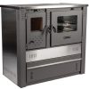 Soba pe Lemne cu Plita si Cuptor din Inox / P[KW]: 10.5; Tip: Stanga