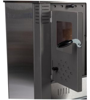 Soba pe Lemne cu Plita si Cuptor din Inox / P[KW]: 10.5; Tip: Stanga | Travandi.ro