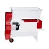 Zdrobitor desciorchinator struguri, cu motor Enoitalia ENO 20 smalto, cuva si carcasa din tabla smaltuita, cuva cu snec, pompa preluare mustuiala, motor 1,5 kW, productivitate 1600-1800 kg/h