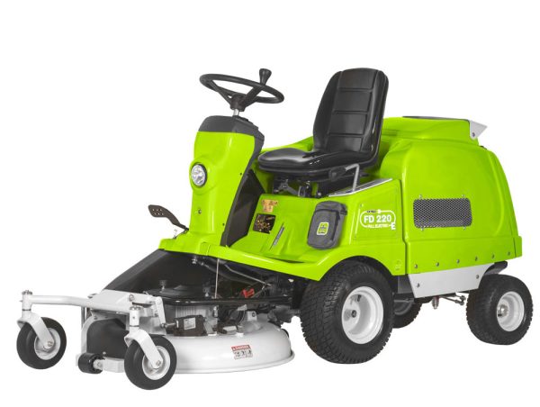 Tractoras electric pe acumulatori GRILLO model FD 220E cu platou frontal