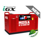 Generator de curent benzina MOSA GE SX-8000 HBT trifazat AVR 6,4 kW pornire electrica