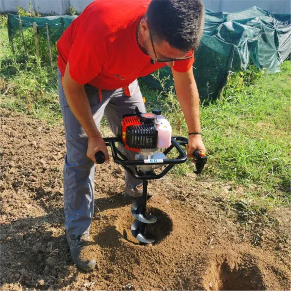 Motoburghiu BISONTE Agro Garden BTA-25M-ACC1 2.5HP (fara burghie) motor 2,5 cp - Image 7