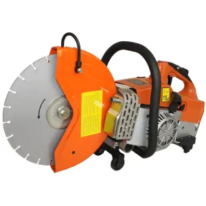 Masina debitat BISONTE ECF350 & Trolly 4cp disc Ø350mm+carucior cu roti/rezervor apa/cutie transport | Travandi.ro