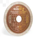Disc Montolit CM100 Cermont SilverLine pentru mozaic de sticla/piatra/ceramica moale Ø 100 mm M22.2