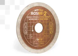 Disc Montolit CM100 Cermont SilverLine pentru mozaic de sticla/piatra/ceramica moale Ø 100 mm M22.2
