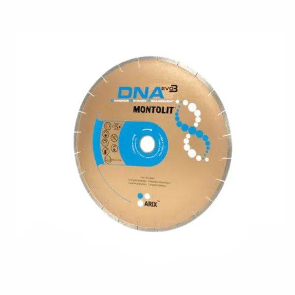 Disc Montolit SCX250 pentru gresie portelenata/ceramica/granit Ø 250 mm