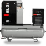 Compresor electric cu surub ELGI EN 07 7bar 7.5KW uscator si rezervor inclus compatibil FA50/FA60