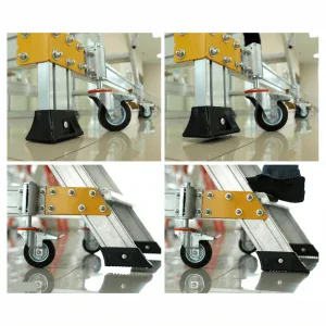 Platforma mobila profesionala EP4 din aluminiu, H lucru 3,05m | Travandi.ro