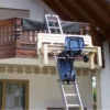 Elevator materiale constructii GEDA BatteryLadderLift complet echipat, H=10m