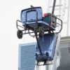 Elevator materiale constructii GEDA BatteryLadderLift complet echipat, H=10m