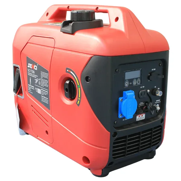 Generator de curent benzina SENCI SC1700i monofazat invertor 1.7 kW insonorizat