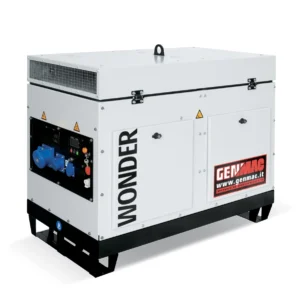 Generator de curent benzina GENMAC WONDER RG14000HS-M5 monofazat AVR optional 13,2 kW pornire electrica
