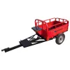 Remorca motocultor BISONTE Agro Garden BTA-500R capacitate 500 kg, dimensiuni 1.250 x 800 x 500 mm