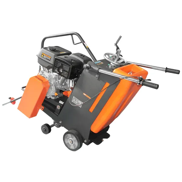 Masina de taiat asfalt/beton BISONTE MTA505L motor Loncin G390F 13 cp disc Ø 500 mm optional - Image 4
