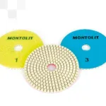 Discuri diamantate Montolit PDR KIT pentru polish cu velcro + suport