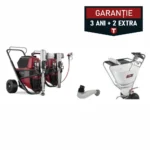 Pachet Pompa airless Titan PowrBeast 7700E CART 230V 6l/min+Container 100l/role descarcare/conector